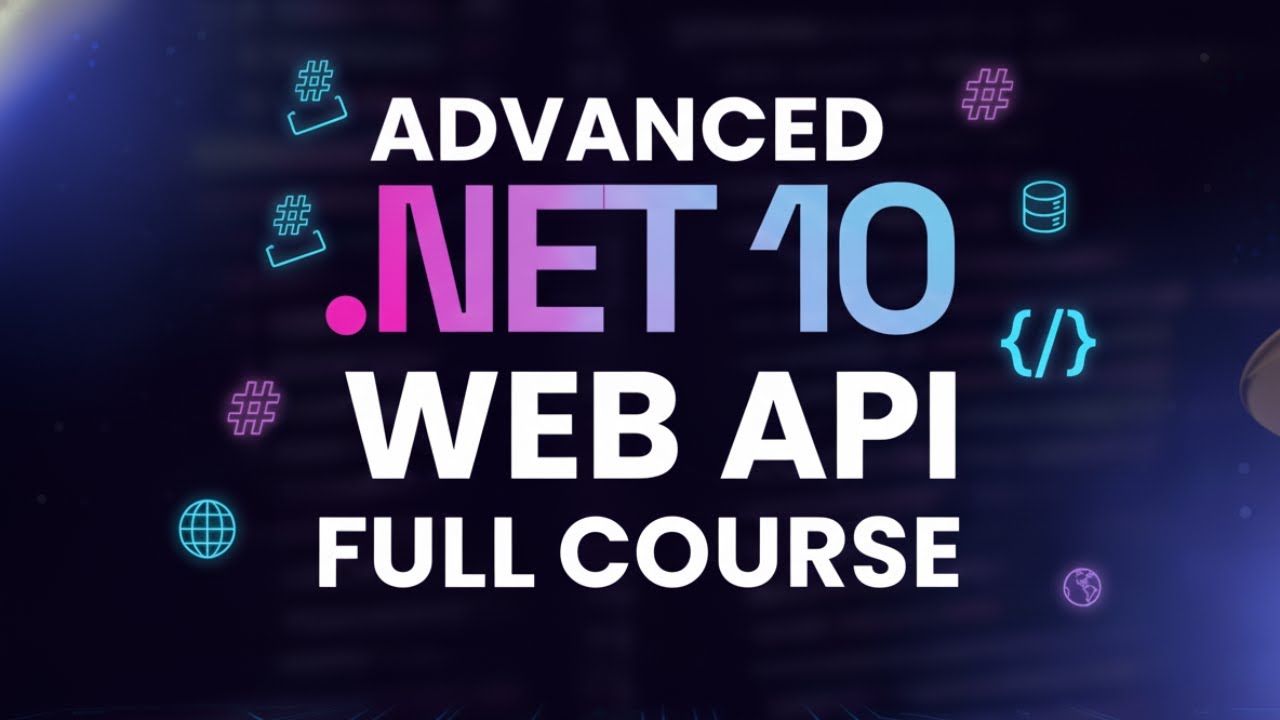 .NET 10 FULL TUTORIAL 🚀 Build a Web API from Scratch with Visual Studio 2026 | EF Core & SQL Server