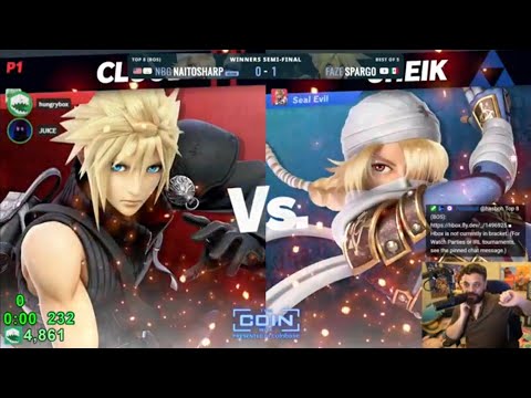 Sparg0 (Cloud) vs Naitosharp (Wolf, Sheik) - Coinbox #81 | 25 Oct '23