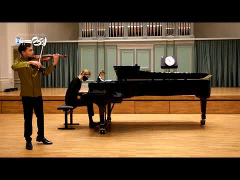 Raphael Nussbaumer - Menuhin Competition Richmond 2021, Junior First Rounds