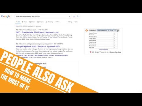 How to make the most of Google's People Also Ask | SEO Tips & Tricks