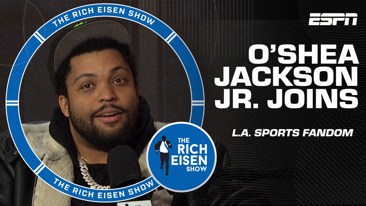 O'Shea Jackson Jr. is feeling good as a Los Angeles sports fan 😎 | The Rich Eisen Show