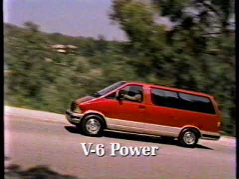 Thumbnail for 1989 Ford Aerostar "Now longer" TV Commercial by Ford Aerostar