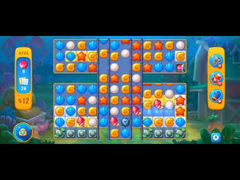 Fishdom Easy Level 9754 (with ingame lightning and bomb boosters) @choraelmin