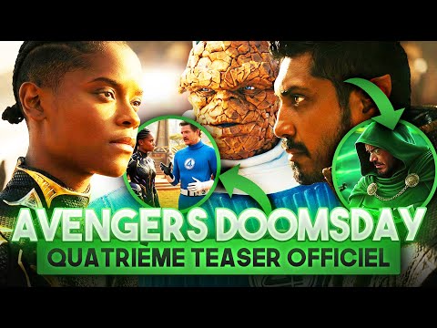 ANALYSIS OF THE NEW AVENGERS DOOMSDAY TRAILER (Black Panther, Fantastic Four and NAMOR with DR DO...
