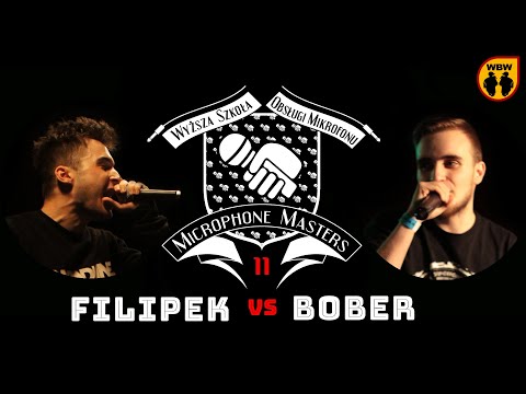 Bober 🆚 Filipek 🎤 Microphone Masters 11 (freestyle rap battle)