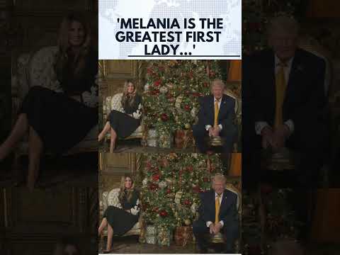 Trump’s Praise for Melania Gets Awkwardly Cut Short During White House Christmas Call | N18G