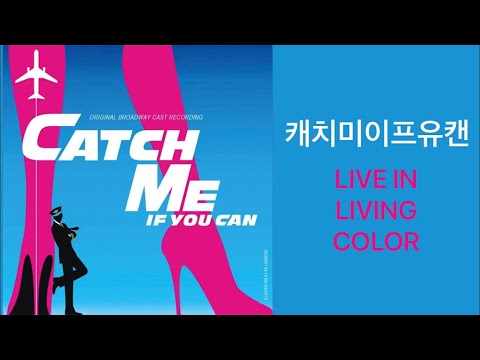 뮤지컬 캐치미이프유캔 LIVE IN LIVING COLOR