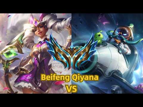 Beifeng Qiyana VS Corki — Challenger CN Super Server