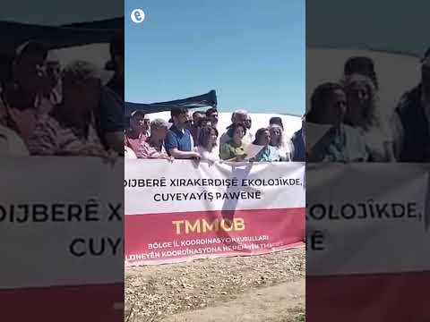 Varto’da JES’e karşı başlatılan çadır nöbeti 58. gününde: TMMOB Bölge İKK dayanışma ziyaretinde bulundu