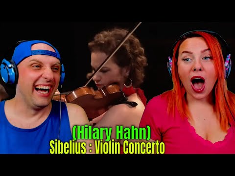 Sibelius : Violin Concerto (Hilary Hahn) THE WOLF HUNTERZ REACTIONS