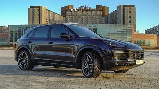 Валит прямо, боком, как угодно, всегда. Porsche Cayenne Turbo.