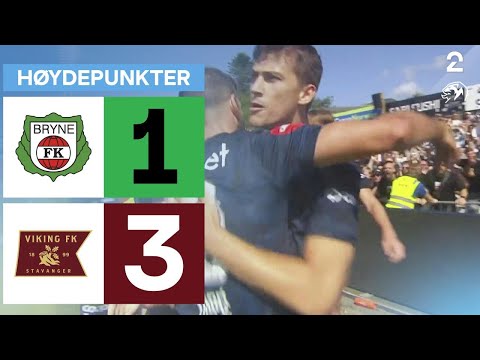 Bryne 1 - 3 Viking - Høydepunkter