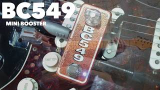 Video thumbnail for SolidGoldFX BC549 Mini Boost demo with Sean Gibson of The Noise Reel by Sean Gibson