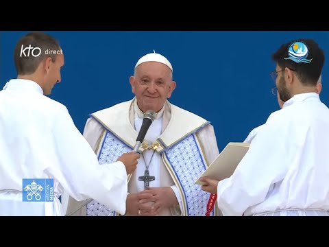 Messe présidée par le pape François au stade Vélodrome de Marseille