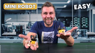 DIY Mini Robot: Simple Motorized Creation Using Everyday Materials | How to Make Mini Robot Easy Art