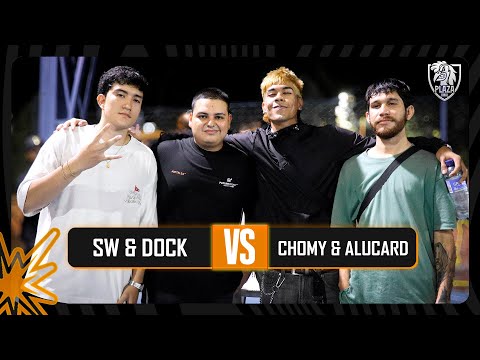 SW & DOCK vs CHOMY & ALUCARD  / DUPLAS Cuartos de final fecha 4 Plaza Viral Rec / temporada 3