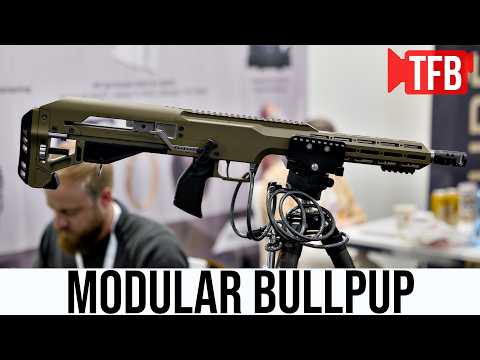 Straight-Pull Modular Bullpup in Every Caliber Up to .338 Lapua?!