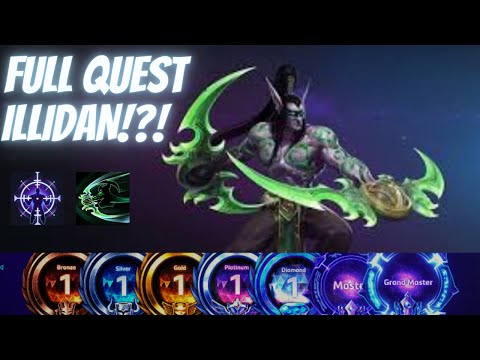 Illidan Hunt - FULL QUEST ILLIDAN! - B2GM Season 5 (Silver 4)