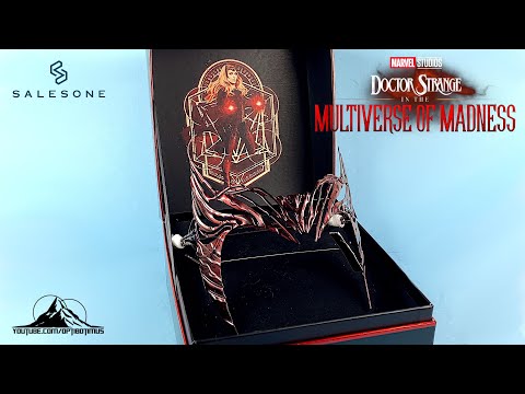 SalesOne Dr. Strange Multiverse of Madness GameStop Exclusive SCARLET WITCH TIARA Video Review