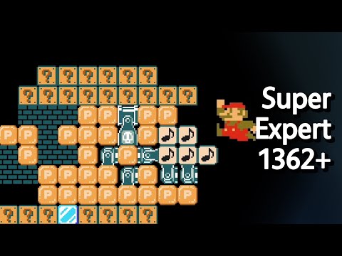Super Expert Endless 1362+ Clears in Mario Maker 2