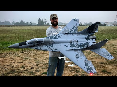 Freewing MiG-29 Fulcrum Digital Camo Twin 80mm EDF Jet MAIDEN FLIGHT!