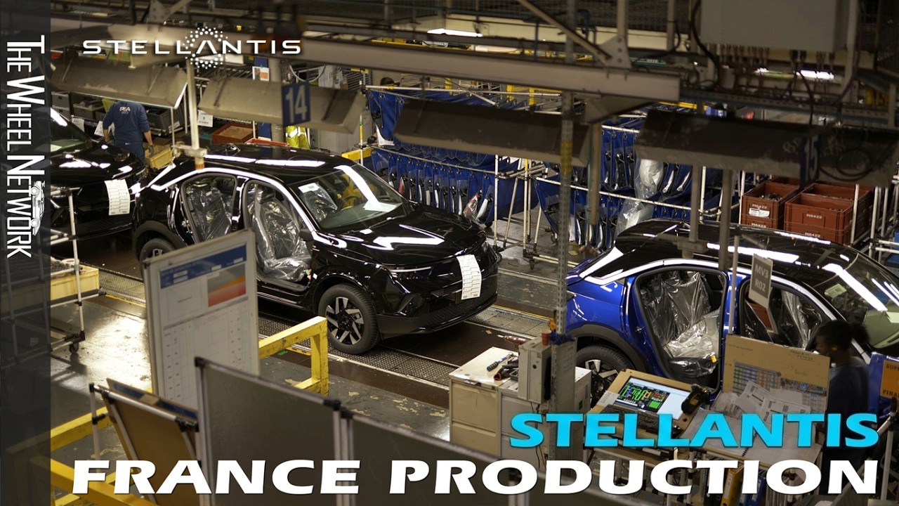 Stellantis Production in France – Poissy Plant [4K]