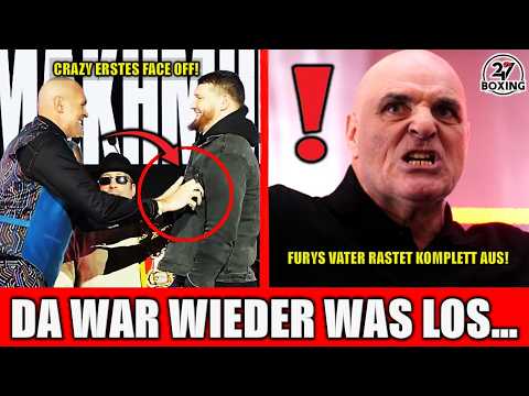 Tyson Fury geht OHNE TRAINER in den KAMPF!  Sein Vater rastet aus bei PK gegen Makhmudov! 247 Boxing