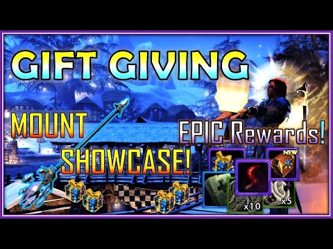 BEST Rewards, Starlight Parcels! NEW Mount Showcase! X-mas Gift Giving for EPIC Rewards, Neverwinter
