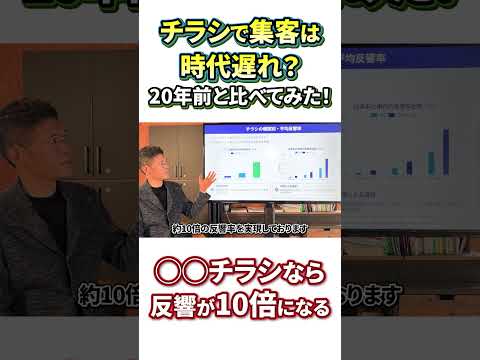 「チラシでは集客できない？」これまでの変化と効果的なチラシ集客