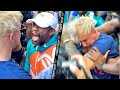JAKE PAUL GETS JUMPED BY FLOYD MAYWEATHER SECURITY AFTER STEALING HAT FROM FLOYD AT PRESSER