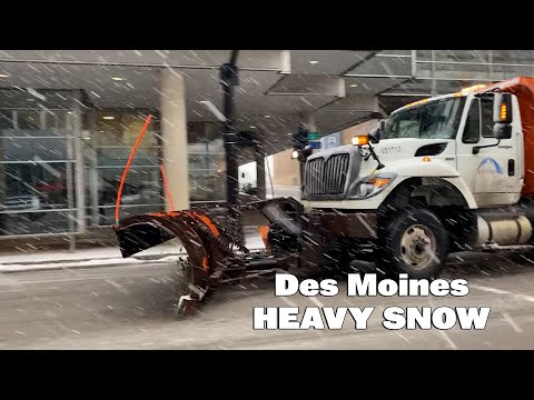 Des Moines Heavy Snow 1-14-2022