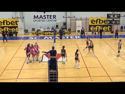 ŽENSKA ODBOJKA: Železničar - Partizana 0:3 | plej-of Superlige (31.03.2023.)