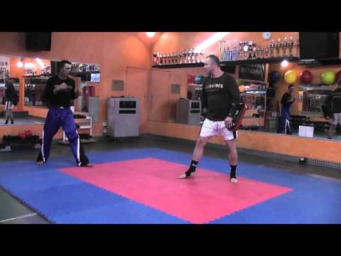 KTSF #II 08 Kickboxtechniken - Hookkick - Kampfschule Sugambrer Fightclub Würzburg