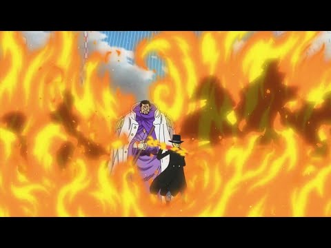Fujitora Is Shocked With Luffy And Sabo Brothers, Sabo Vs Fujitora (English Sub)