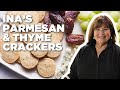Ina Garten S Parmesan And Thyme Crackers Barefoot Contessa Food Network