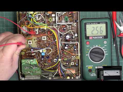 Rotel RVC220 CB27/81 UK FM CB radio -  Intermittent transmit repair & full re-alignment