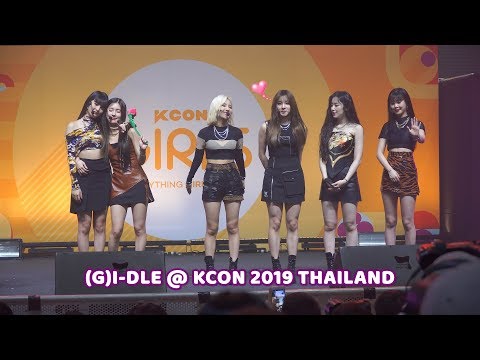 190929 (G)I-DLE @ KCON 2019 THAILAND (Star Beauty Show)