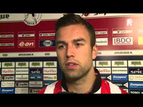 Kaj Ramsteijn na afloop van Sparta - Achilles '29