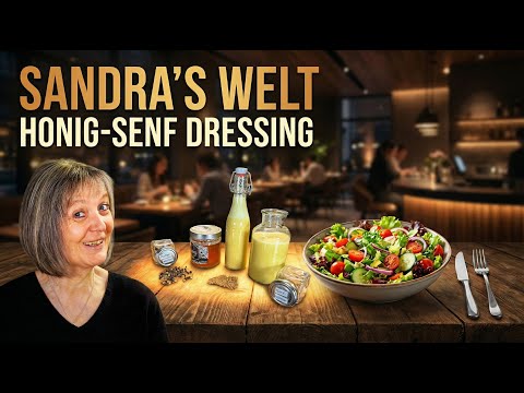 Schnelles Honig Senf Dressing, wie vom Profikoch