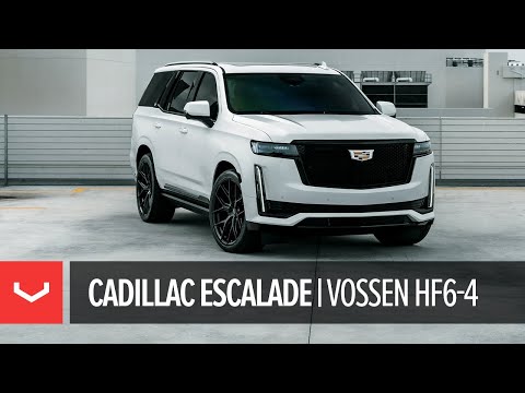 2021 Cadillac Escalade | 24" Vossen HF6-4 Wheels