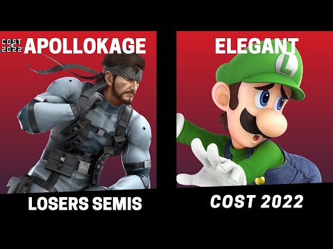 COST 2022 Losers Semis - Apollokage vs Elegant - SSBU Smash Ultimate Tournament