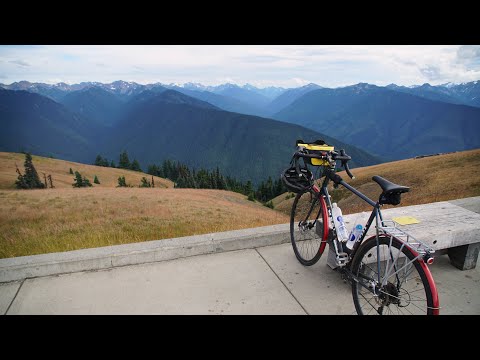 Bike touring from Seattle to Hurricane Ridge and back again.