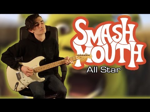 Smash Mouth - All Star (Guitar & Bass Cover w/ Tabs)