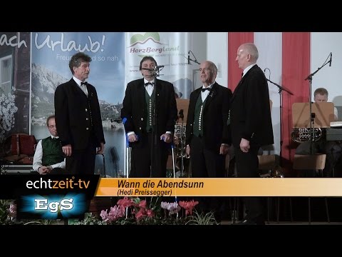 Bleiberger Viergesang - Wann die Abendsunn