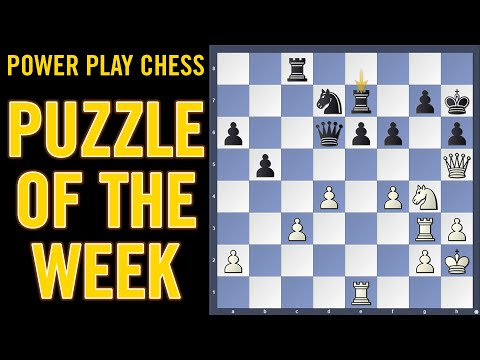 Chess puzzle of the week -  WHITE TO PLAY | Alexander Tolush vs Anatoly Bannik, USSR Ch. 1958