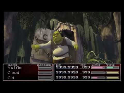 FF7 Shrek Secret Summon (ITS ALL OGRE NOW, Onion Materia™)