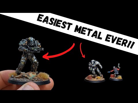 Quickest and Easiest Metallic Effects Ever! | Fallout Brotherhood of Steel
