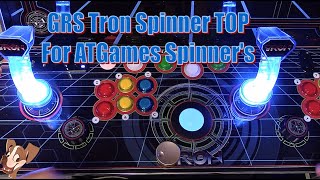 Tron Spinner Top for the AtGames Legends Products