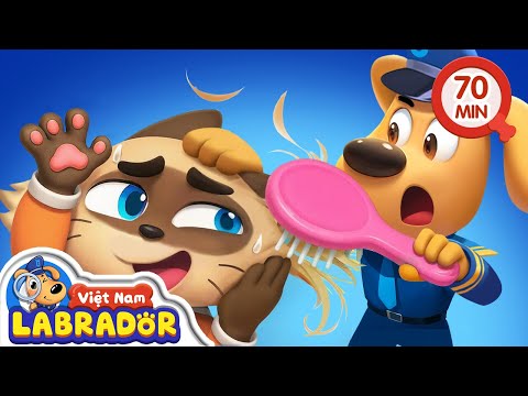 🧬 Gen trong sợi tóc giúp cảnh sát phá án | Hoạt hình thiếu nhi 👮 Cảnh sát trưởng Labrador Vietnam 🚔