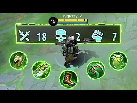 MOSKOV GREEN BUILD CHALLENGE! ENEMY CAN'T STOP ME ANYMORE! MLBB